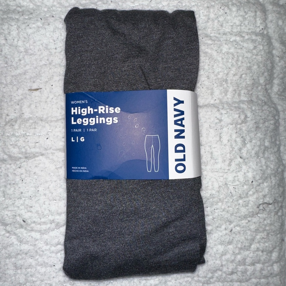 Old Navy Charcoal High-Rise Leggings